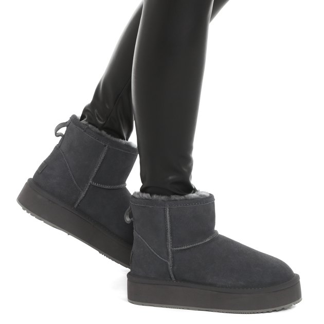 Женские угги TENDANCE, Артикул KX-2301-01, антрацитово-серый | 3660562. Ракурс 7