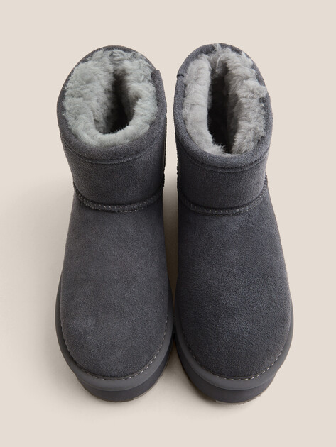 Женские угги TENDANCE, Артикул KX-2301-01, антрацитово-серый | 3660562. Ракурс 5