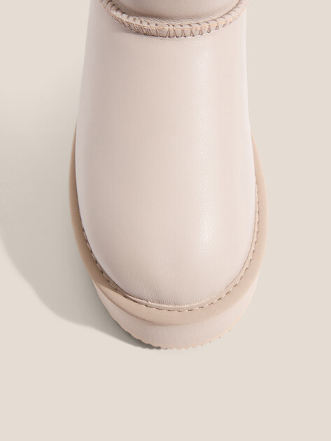 Женские угги TENDANCE, Артикул KX-2301-01, серо-бежевый | 3660570. Ракурс 3