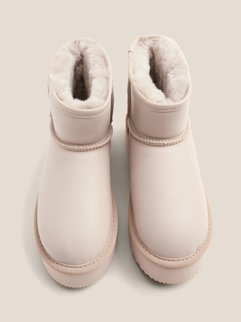 Женские угги TENDANCE, Артикул KX-2301-01, серо-бежевый | 3660570. Ракурс 4