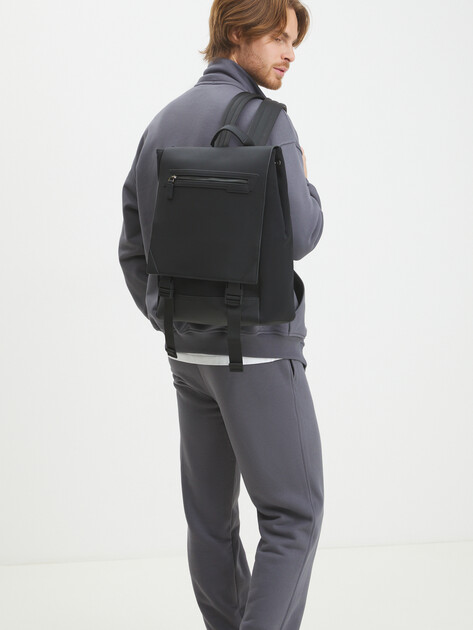 Рюкзак TENDANCE, Артикул MRH22-MW002, черный | 3662082. Ракурс 2