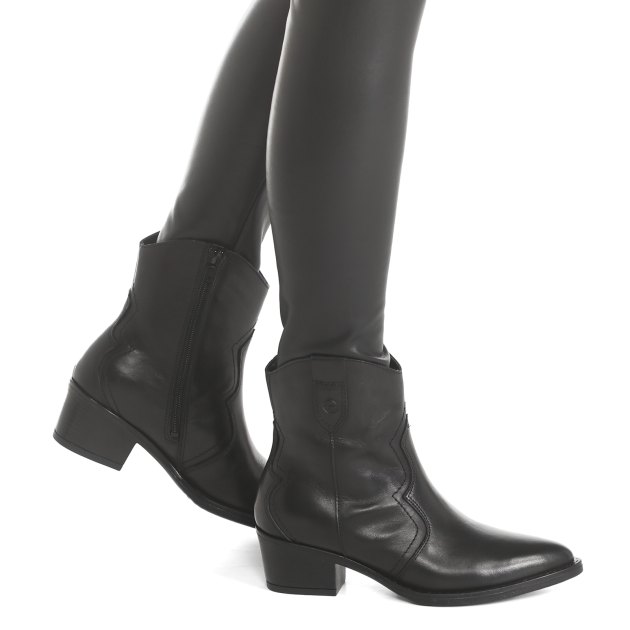 Казаки TAMARIS MEXAN, Артикул 1-1-25702-41, черный | 3662474. Ракурс 4