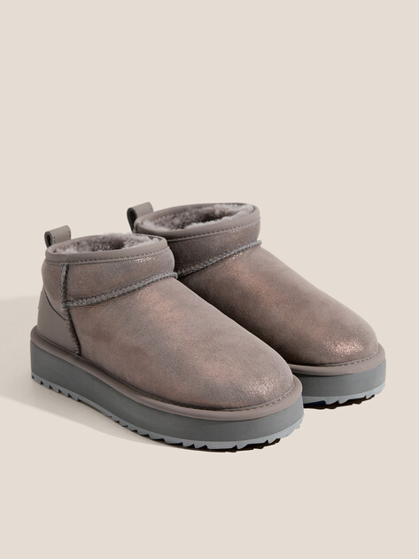 Женские угги TENDANCE, Артикул IM-RDV51, коричнево-серый | 3664042. Ракурс 2