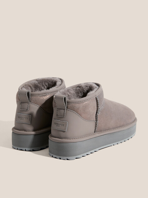 Женские угги TENDANCE, Артикул IM-RDV51, коричнево-серый | 3664042. Ракурс 5