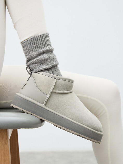 Женские угги TENDANCE, Артикул IM-RDV51, светло-серый | 3664045. Ракурс 6