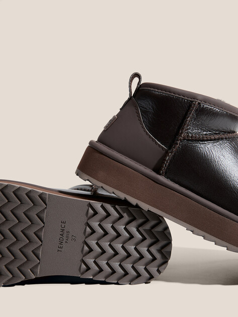 Женские угги TENDANCE, Артикул IM-RDV51, темно-коричневый | 3664053. Ракурс 3 Женские угги TENDANCE, Артикул IM-RDV51, темно-коричневый | 3664053. Ракурс 3