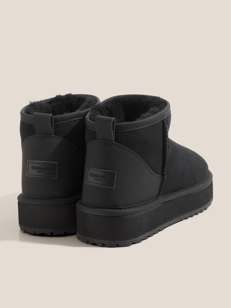 Женские угги TENDANCE, Артикул IM-RDV35, черный | 3664070. Ракурс 5