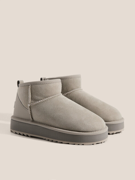 Женские Угги Tendance IM-RDV35 светло-серый