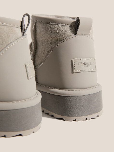 Женские Угги Tendance IM-RDV35 светло-серый