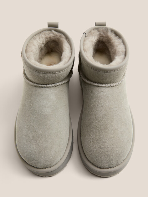 Женские Угги Tendance IM-RDV35 светло-серый