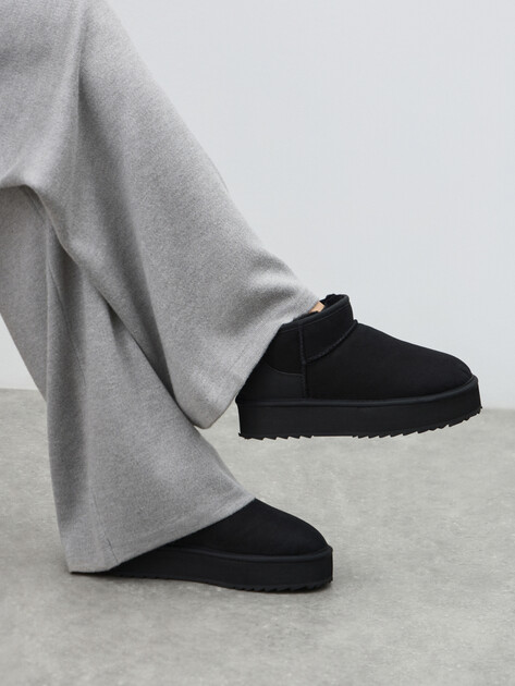 Женские угги TENDANCE, Артикул IM-RDV52, черный | 3664126. Ракурс 6