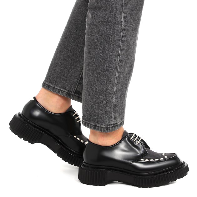 Женские дерби ADIEU PARIS ADIEU X UNDERCOVER COLLABORATION, Артикул TYPE 195, черный | 3672250. Ракурс 4