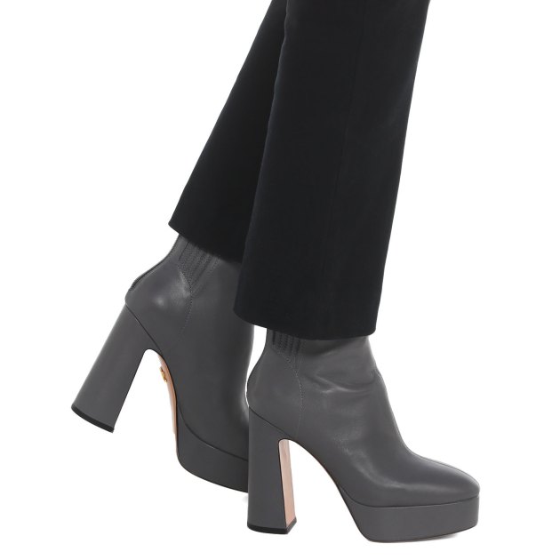 Ботильоны LOLA CRUZ LESTE, Артикул 034T14BK, серый | 3672847. Ракурс 4