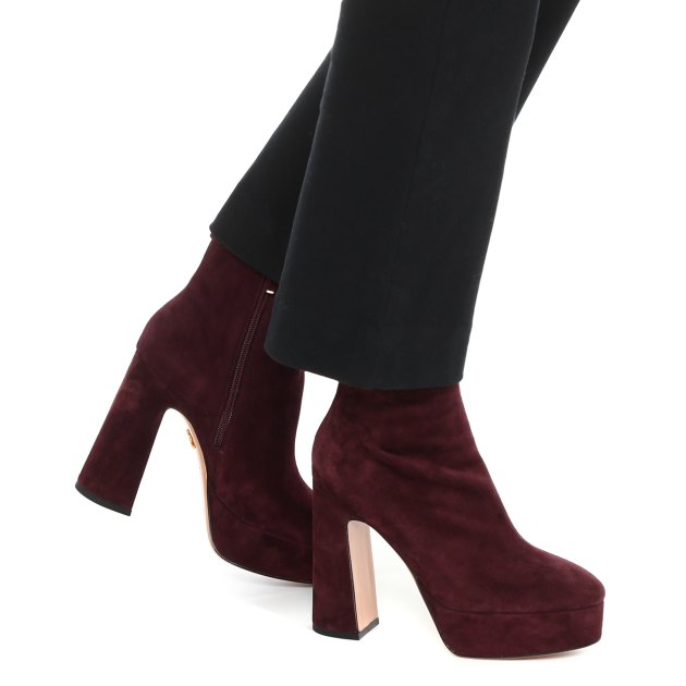 Ботильоны LOLA CRUZ BOLBEC, Артикул 042T30BK, темно-фиолетовый | 3672859. Ракурс 4