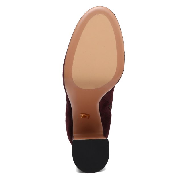 Ботильоны LOLA CRUZ BOLBEC, Артикул 042T30BK, темно-фиолетовый | 3672859. Ракурс 3