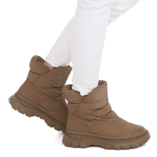 Женские дутики TENDANCE, Артикул AX052-1, зеленовато-коричневый | 3673686. Ракурс 4