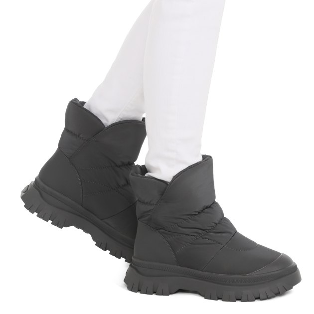 Женские дутики TENDANCE, Артикул AX052-1, антрацитово-серый | 3673691. Ракурс 8