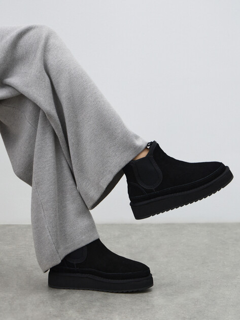 Женские угги TENDANCE, Артикул WD500-1-SB, черный | 3675144. Ракурс 6