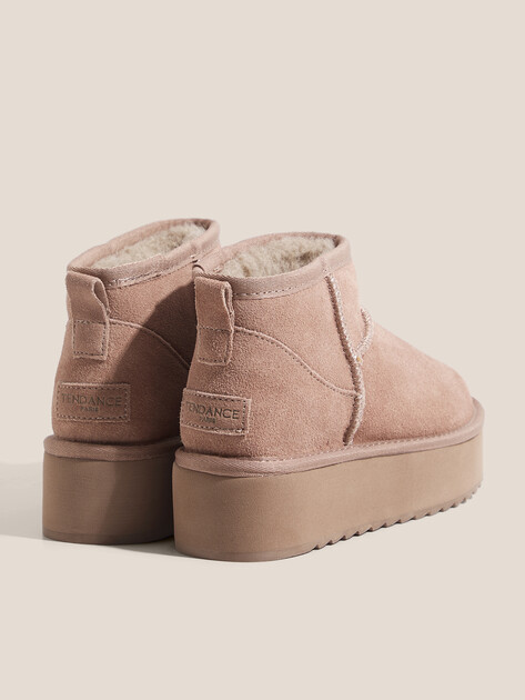 Женские угги TENDANCE, Артикул WD500-2-SA/RV, серо-коричневый | 3675148. Ракурс 5