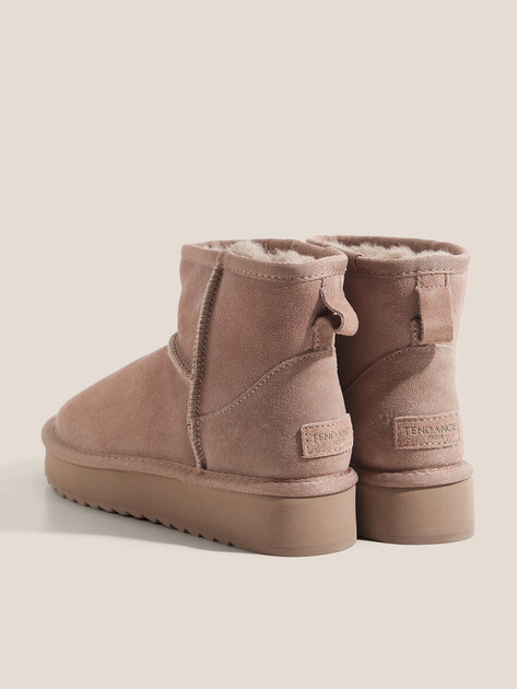 Женские угги TENDANCE, Артикул WD500-3, серо-коричневый | 3675156. Ракурс 5