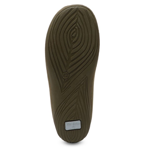 Мужская домашняя обувь LA MAISON DE L'ESPADRILLE, Артикул 6751, бежево-зеленый | 3676126. Ракурс 3