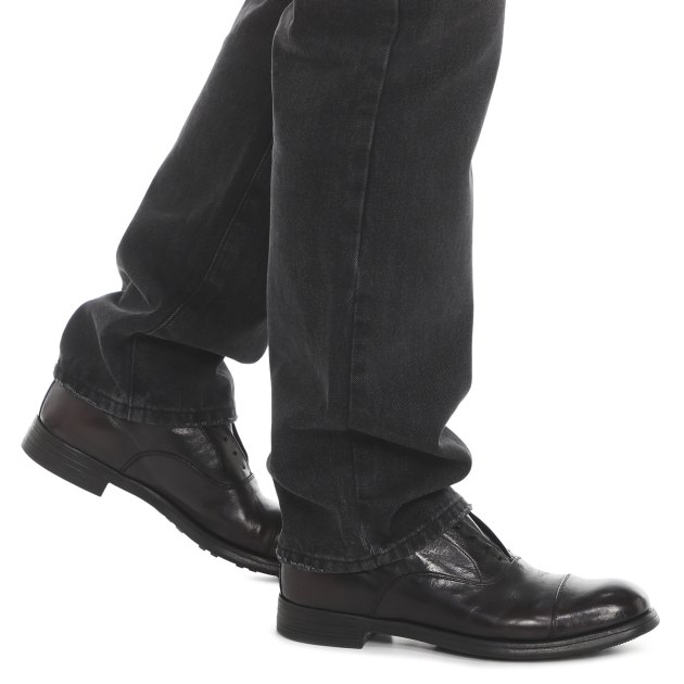 Мужские оксфорды OFFICINE CREATIVE, Артикул CHRONICLE/003, бордово-коричневый | 3681164. Ракурс 4