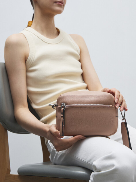 Кросс-боди TENDANCE, Артикул 848, розово-бежевый | 3700453. Ракурс 7