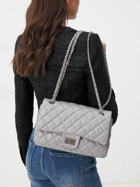 Женская сумка TENDANCE, Артикул 88022, бежево-серый | 3700464. Ракурс 2 Женская сумка TENDANCE, Артикул 88022, бежево-серый | 3700464. Ракурс 2