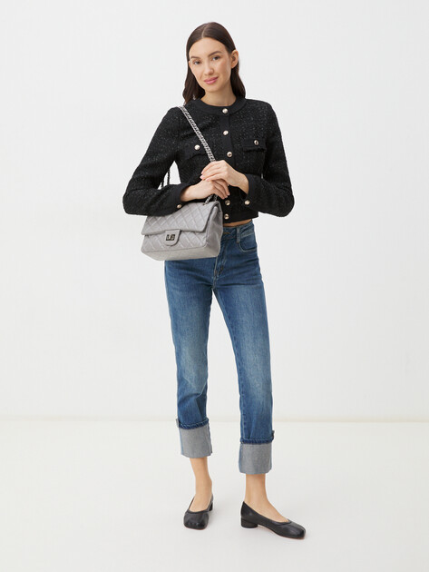 Женская сумка TENDANCE, Артикул 88022, бежево-серый | 3700464. Ракурс 6 Женская сумка TENDANCE, Артикул 88022, бежево-серый | 3700464. Ракурс 6