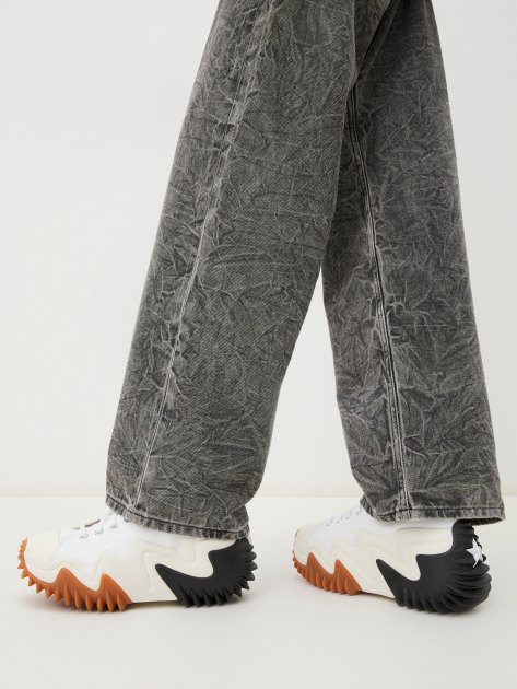 Высокие кеды CONVERSE RUN STAR MOTION CANVAS PLATFORM, Артикул 171546, белый | 3700836. Ракурс 2