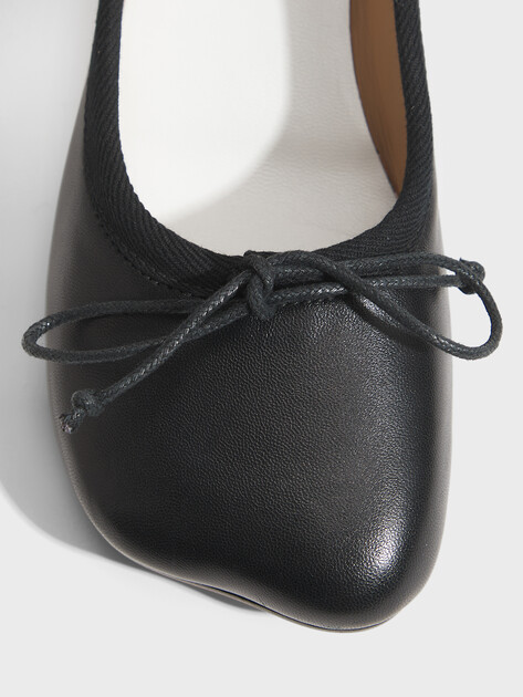 Женские туфли MM6 MAISON MARGIELA, Артикул S59WZ0092, черный | 3704052. Ракурс 4