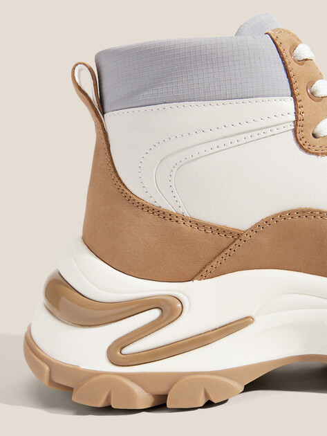 Женские высокие кроссовки TENDANCE, Артикул AN8683-2, белый | 3706574. Ракурс 3 Женские высокие кроссовки TENDANCE, Артикул AN8683-2, белый | 3706574. Ракурс 3