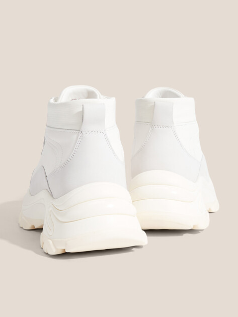 Женские высокие кроссовки TENDANCE, Артикул AN8683-2, белый | 3706575. Ракурс 5