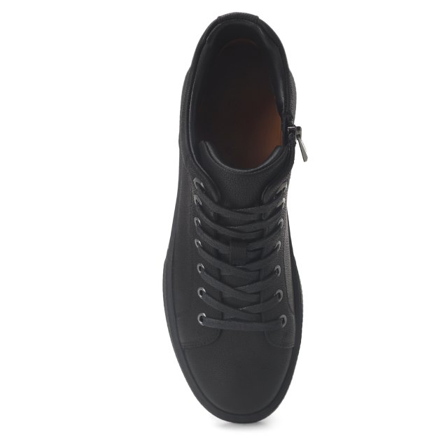 Мужские высокие кеды TENDANCE, Артикул ET2117H-2, черный | 3707410. Ракурс 2