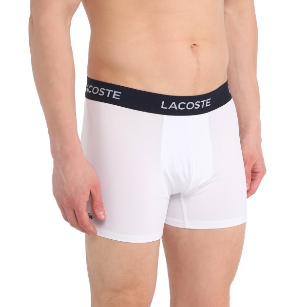 Мужские трусы 3 шт. LACOSTE 5H9623, Артикул 5H9623, мультицвет | 3717439. Ракурс 7