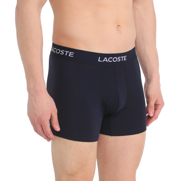 Мужские трусы 3 шт. LACOSTE 5H9623, Артикул 5H9623, мультицвет | 3717439. Ракурс 3