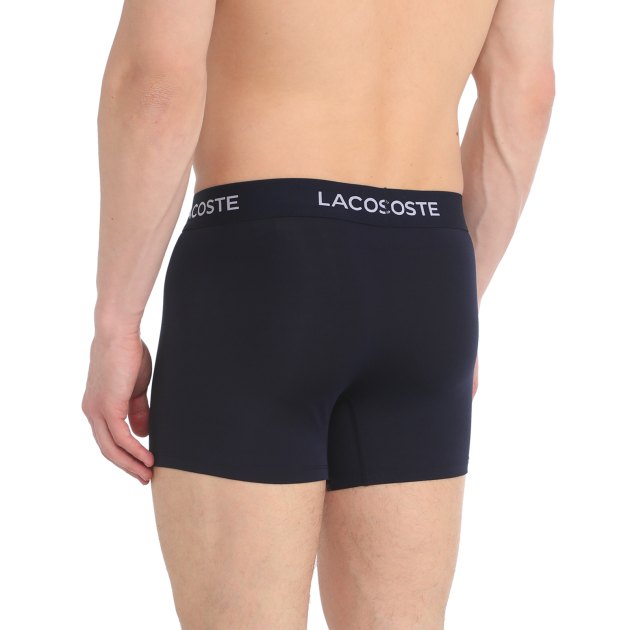 Мужские трусы 3 шт. LACOSTE 5H9623, Артикул 5H9623, мультицвет | 3717439. Ракурс 4