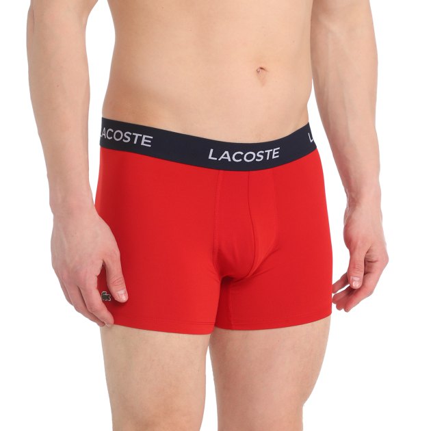 Мужские трусы 3 шт. LACOSTE 5H9623, Артикул 5H9623, мультицвет | 3717439. Ракурс 5