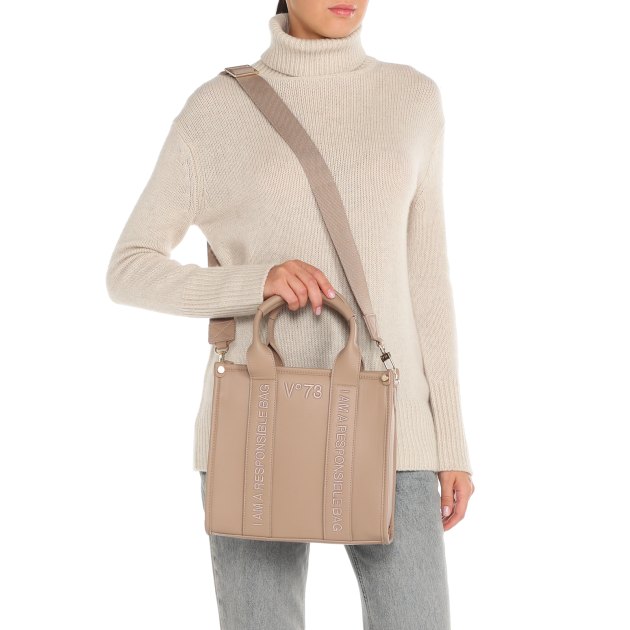 Женская сумка  V73 ECHO 73, Артикул 73BS7HD02, темно-бежевый | 3718366. Ракурс 6