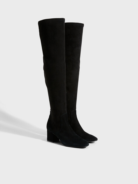 Женские ботфорты TENDANCE, Артикул V1504-225, черный | 3720632. Ракурс 3