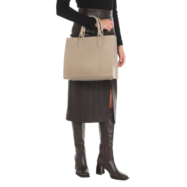 Женский тоут PIERRE CARDIN GN06, Артикул 21232 GN06, серо-бежевый | 3723394. Ракурс 6