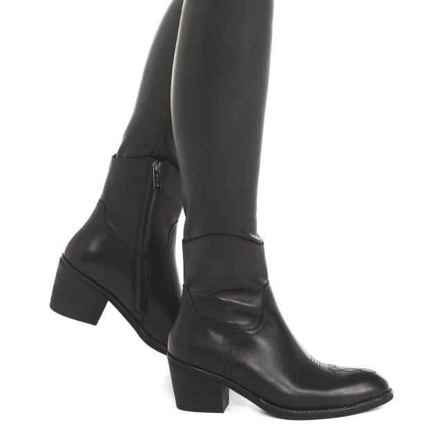 Казаки TENDANCE, Артикул SW981-2, черный | 3726115. Ракурс 4