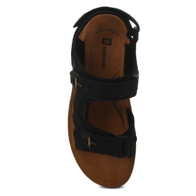 Детские сандалии КОТОФЕЙ, Артикул 722028-71, черный | 3732475. Ракурс 2