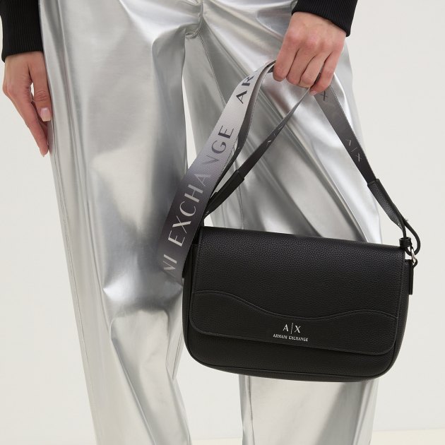 Кросс-боди ARMANI EXCHANGE WAVE, Артикул 942912, черный | 3732976. Ракурс 6