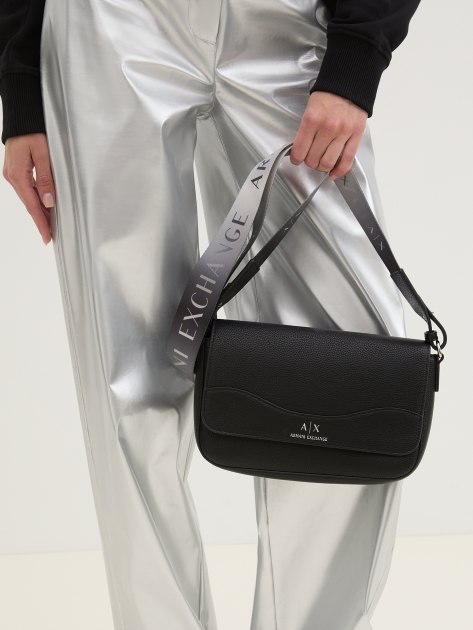 Кросс-боди ARMANI EXCHANGE WAVE, Артикул 942912, черный | 3732976. Ракурс 2