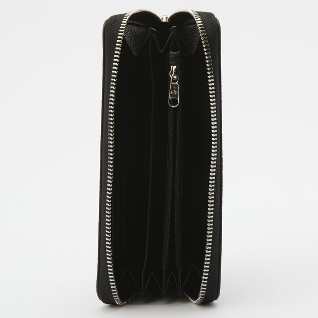 Женский кошелёк ARMANI EXCHANGE WAVE, Артикул 948068, черный | 3732990. Ракурс 3