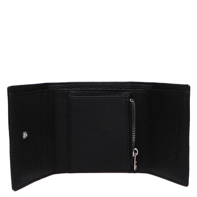 Женское портмоне ARMANI EXCHANGE WAVE, Артикул 948530, черный | 3732993. Ракурс 3