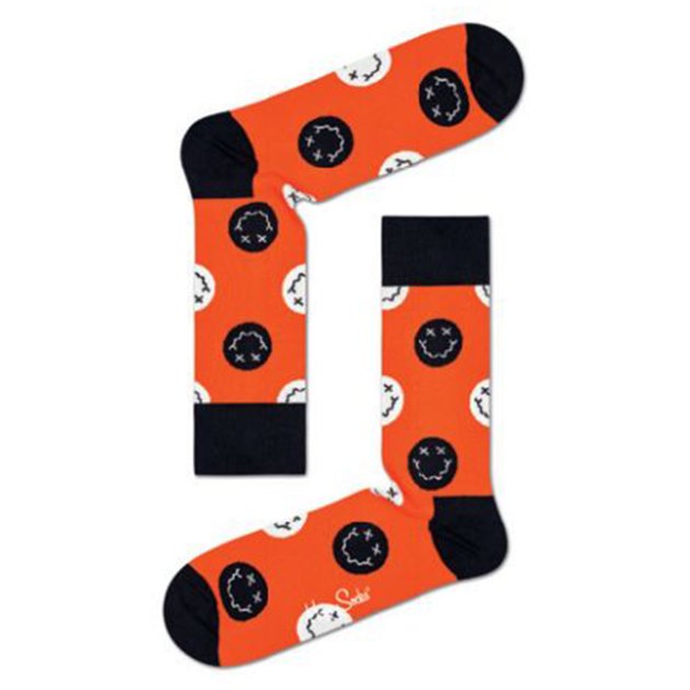 Носки HAPPY SOCKS, Артикул HALLOWEEN SOCK HAL01, оранжевый | 3734795. Ракурс 2