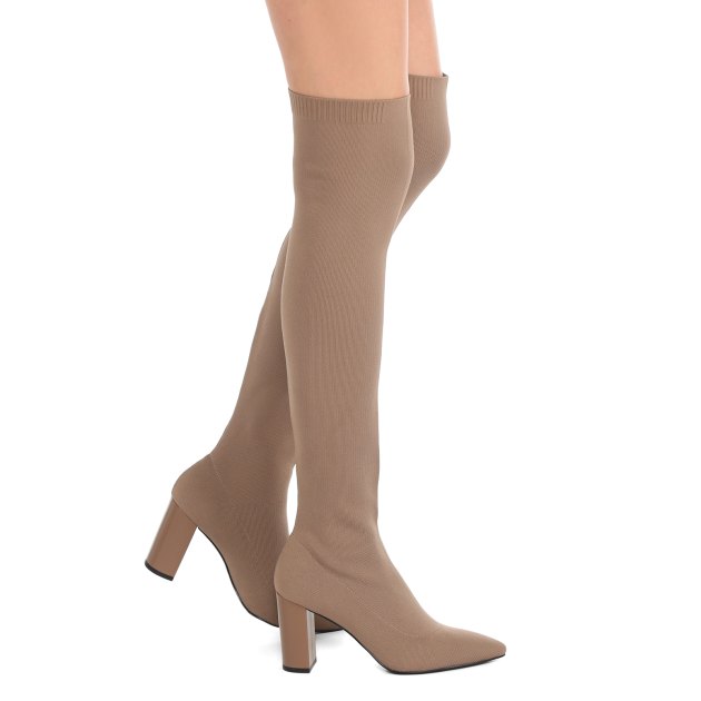 Ботфорты TENDANCE, Артикул RL683-1, темно-бежевый | 3735558. Ракурс 4