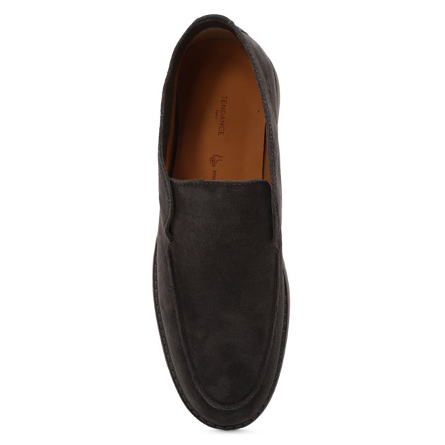 Мужские высокие лоферы TENDANCE, Артикул M9546-42, коричнево-серый | 3740051. Ракурс 2